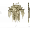 War-Totem Crest - STL 3D Model for CNC