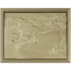 Панно в рамке "Средиземноморский причал" - 3D модель STL для ЧПУ