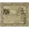 Панно "Мельничный пруд" - 3D модель STL для ЧПУ