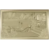 3D панно "Терраса у моря" - STL модель для ЧПУ