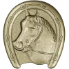 Horseshoe Horse Head STL 3D Model for CNC