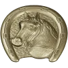 Horseshoe Horse Head STL 3D Model for CNC