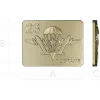 23 February Paratrooper Plaque 3D STL for CNC