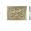 Songbird Arabesque Relief - STL model for CNC milling