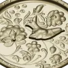 Songbird Floral Medallion - STL 3D model for CNC