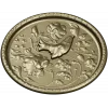 Songbird Floral Medallion - STL 3D model for CNC