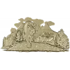 Пума в лесу - рельефная 3D модель STL для ЧПУ