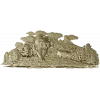 Пума в лесу - рельефная 3D модель STL для ЧПУ