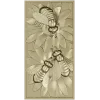 Bees on Daisies - High-Relief STL Panel for CNC