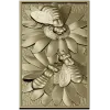 Bees on Daisies - High-Relief STL Panel for CNC