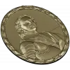 Peter I Oval Medallion - STL Relief for CNC