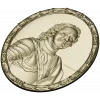 Peter I Oval Medallion - STL Relief for CNC