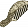 Ornate Phoenix Comb 3D STL for CNC carving