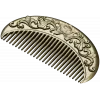 Lotus Crest Comb - STL 3D model for CNC milling