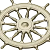 Ship's Wheel Helm - STL 3D Model for CNC Router