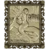 Sea Song Mermaid Relief - 3D STL Panel for CNC Milling