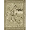 Mermaid high-relief panel STL for CNC