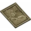 Mermaid high-relief panel STL for CNC