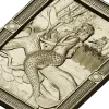 Mermaid high-relief panel STL for CNC