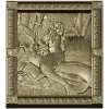 Mermaid high-relief panel STL for CNC