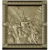 3D модель STL "Воины Севера" - рельефная панель для ЧПУ