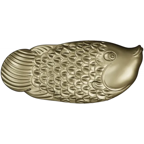 3D модель карпа в рельефе (STL) для ЧПУ
