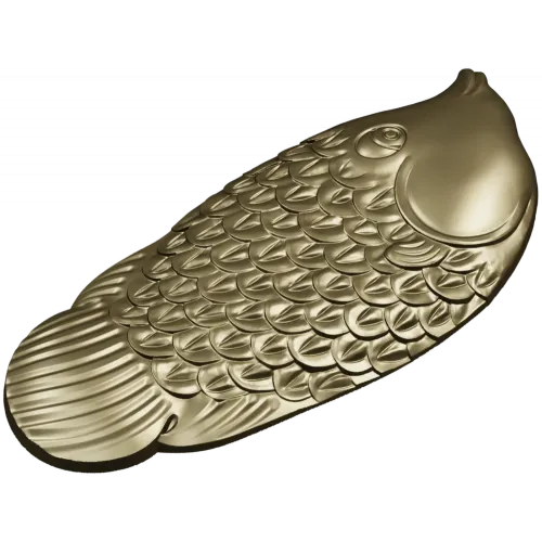 3D модель карпа в рельефе (STL) для ЧПУ