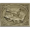 3D модель "Окунь в рамке" - stl панно для ЧПУ