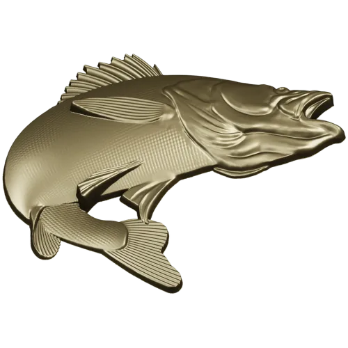 Судак-вихрь - 3D модель STL для ЧПУ