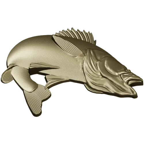 Судак-вихрь - 3D модель STL для ЧПУ