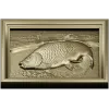 Карп на речном дне - 3D модель STL для ЧПУ