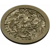 Koi & Lotus Round Relief - STL 3D Model for CNC