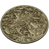 Koi Gate Medallion - detailed 3D STL for CNC milling