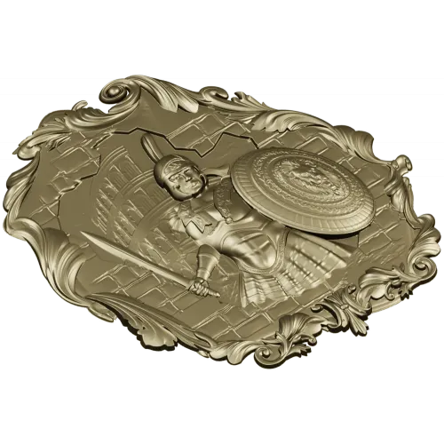 Колизейский Страж - рельефная 3D модель STL для ЧПУ