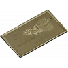 Sauna plaque 3D model STL - "Light steam" bas-relief for CNC