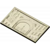 Palace Square arch relief - 3D STL model for CNC