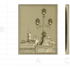Saint Petersburg panorama relief STL for CNC milling