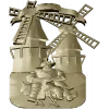 3D модель STL - Санчо у мельниц для ЧПУ