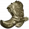 3D модель ковбойского сапога со шпорой (STL для ЧПУ)