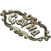 3D модель таблички "Сауна" - декоративная резьба в формате STL