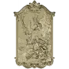 Rococo high-relief panel 3D model - Rendezvous in the Grove (STL for CNC)