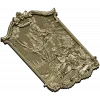 Rococo high-relief panel 3D model - Rendezvous in the Grove (STL for CNC)