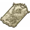 Rococo high-relief panel 3D model - Rendezvous in the Grove (STL for CNC)