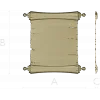 Scroll Relief STL for CNC Router - Aged Parchment Panel