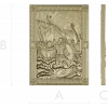 Sviatoslav bas-relief STL for CNC milling