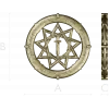 Знак Вечной Звезды - 3D модель STL для ЧПУ