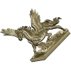 3D модель STL - Пегас на облаках для ЧПУ фрезера