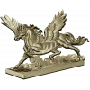 3D модель STL - Пегас на облаках для ЧПУ фрезера