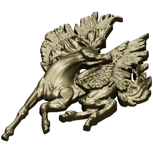 Сказочная лошадка - 3D модель STL для ЧПУ