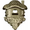 Mosscap Nest - detailed birdhouse 3D model (STL) for CNC milling